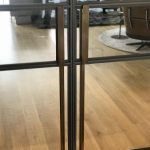 Stahl-Loft-Tür Griffschalen