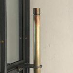 Stahl-Loft-Tür (Schiebetür) Messinggriff